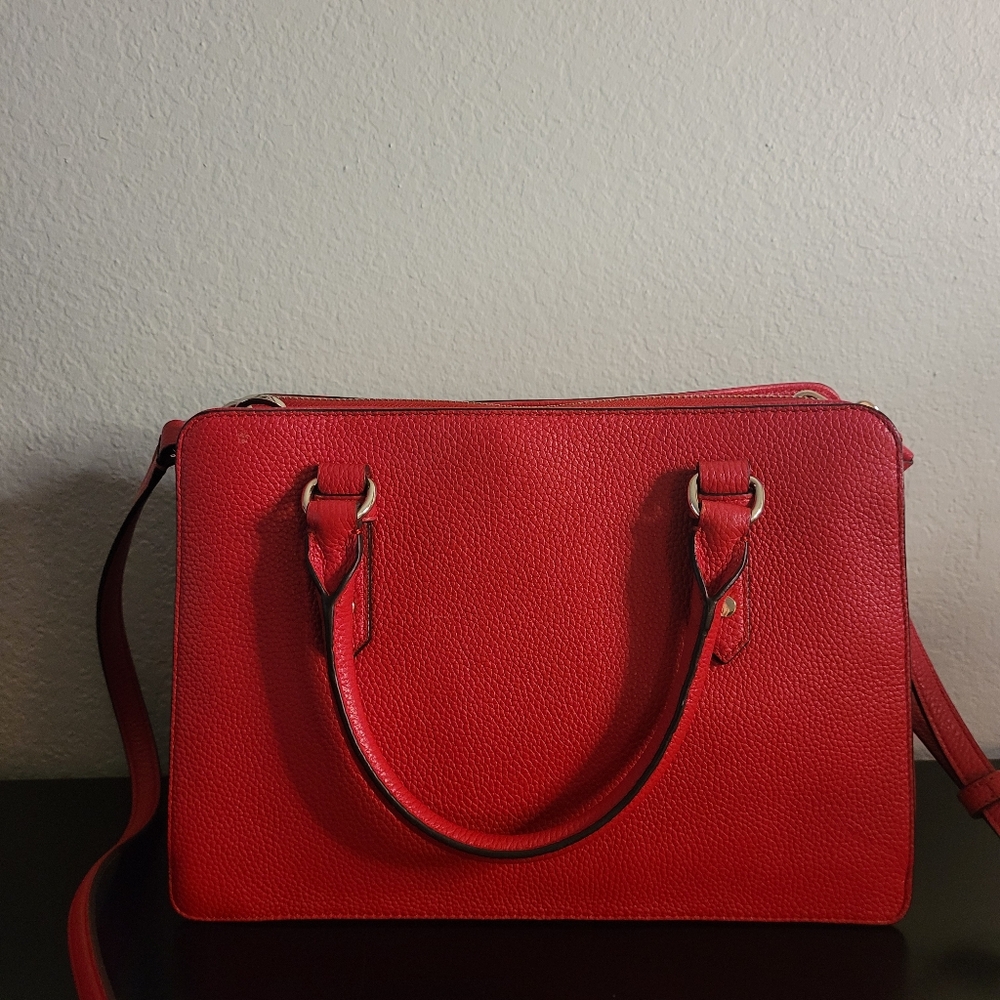 KATE SPADE LEATHER MULBERRY STREET LISE SATCHEL - Picture 6 of 16